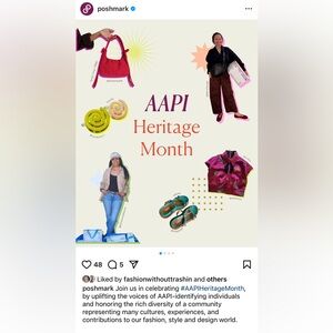 May Posh Insider 5/9/2025 Poshmark IG Post 5/11/2025